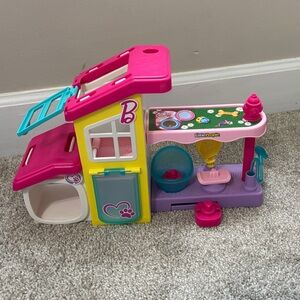 Little People Pink & Multicolor Pet Care Playset